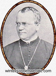 Abt Gregor Mendel.