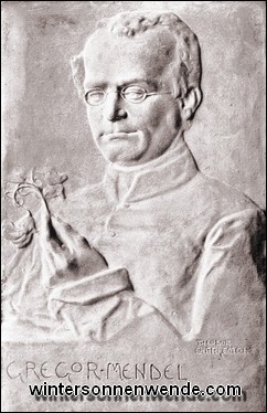 Gregor Mendel.