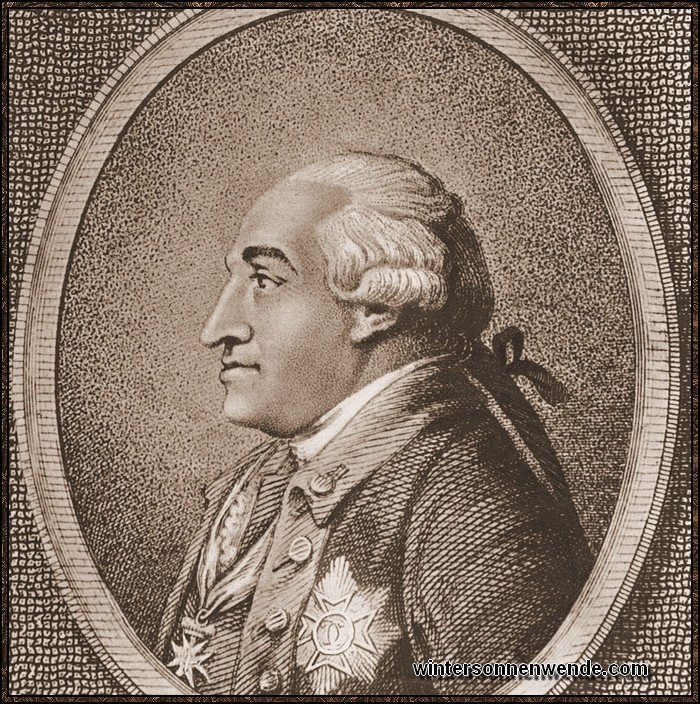General Friedrich Wilhelm von Steuben, *1730 in Magdeburg, †1794 in Oneida
County, New York. Organisator des amerikanischen Revolutionsheeres.
