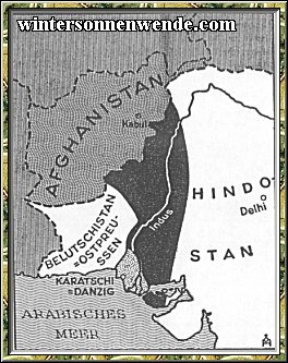 Ein afghanischer Korridor durch Indien