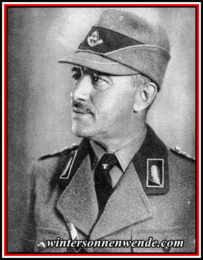 Konstantin Hierl, Reichsführer des Arbeitsdienstes.