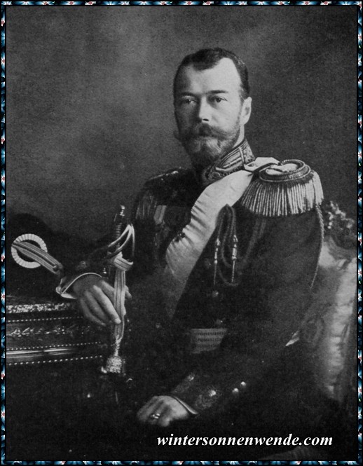 Zar Nikolaus II. von Rußland.