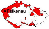 Lage von Falkenau