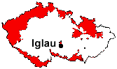 Lage von Iglau