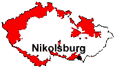 Lage von Nikolsburg