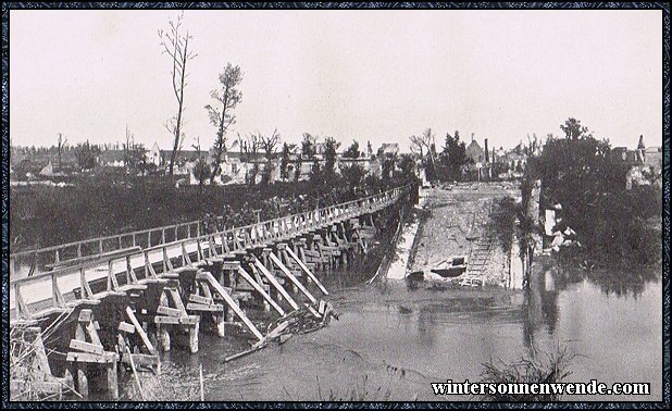 Pionierbrücke am Chemin des Dames