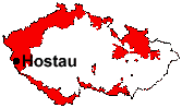 location of Hostau