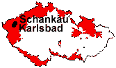 location of Schankau and Karlsbad