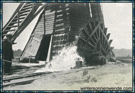 Das Wasser-Schöpf(Wurf)rad aus obigem Schöpfwerk