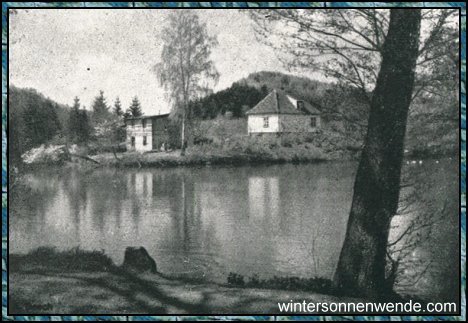 Oliva. Mühlenteich und Karlsberg.