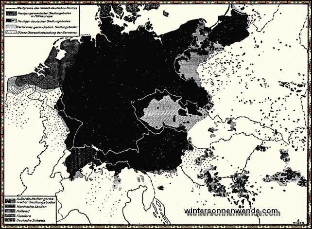 Der deutsche Volksboden in Vergangenheit und Gegenwart.