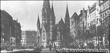 Kaiser 
Wilhelm Gedächtniskirche, Berlin, 1932