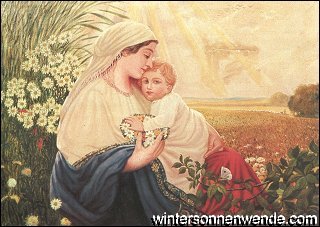 Mutter 
Maria, GemÃ¤lde von Adolf Hitler, Ã–l/Leinwand, 1913