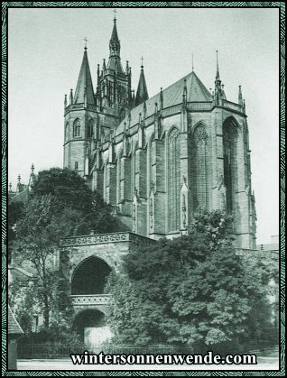 Erfurt. Der Dom.