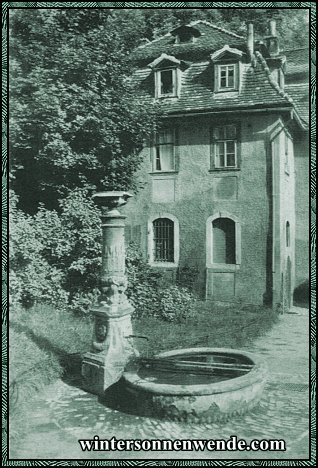 Weimar. Haus der Frau von Stein.
