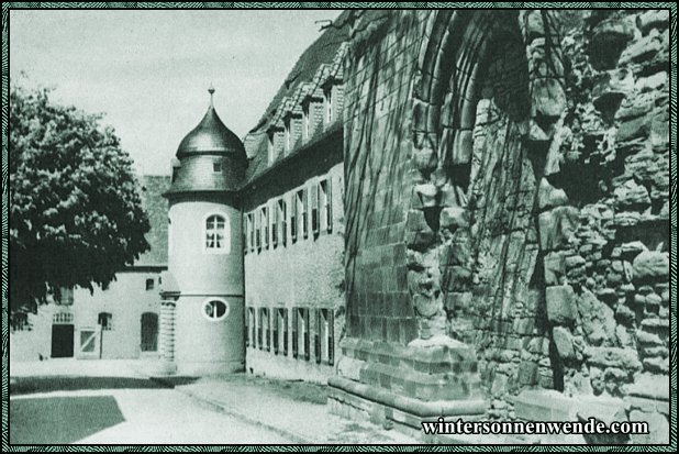 Memleben. Ehemalige Kaiserpfalz.