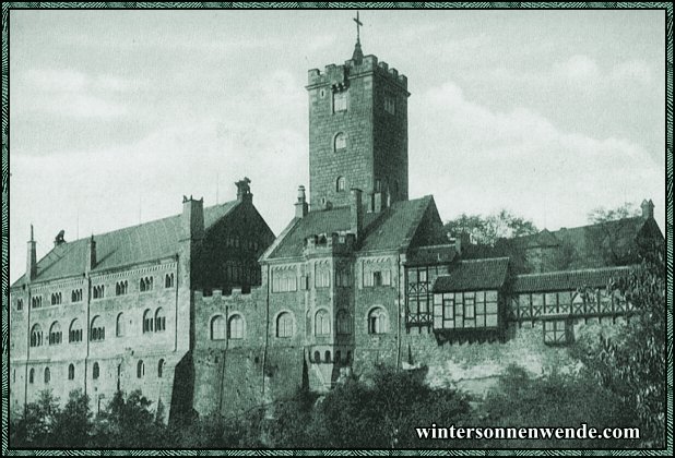 Die Wartburg von Osten.