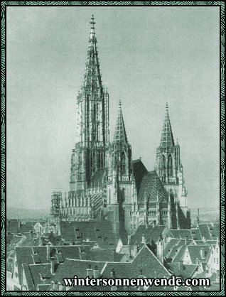 Ulm. Das Münster, 14.-15. Jahrhundert.