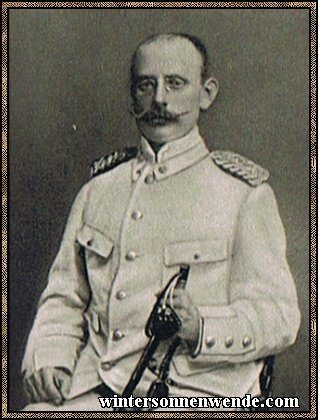 Dr. Carl Peters (1856-1918), Gründer der Kolonie 
Deutsch-Ostafrika.