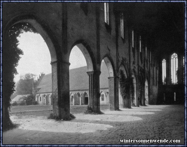 Kloster Chorin. Inneres der Kreuzkirche.