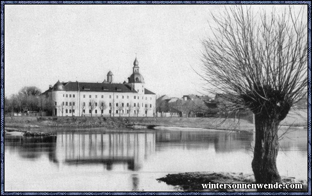 Schloß Küstrin an der Oder.