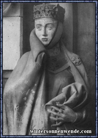 Stifterfigur im Dom zu Naumburg.