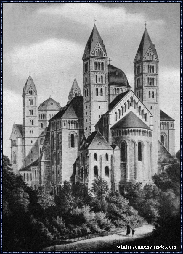 Der Dom zu Speyer.