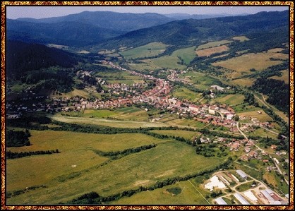Moderne Ansicht: Blick auf Einsiedel an der Göllnitz