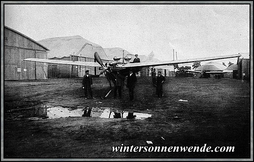 Antoinette-Flugzeug, 1909.