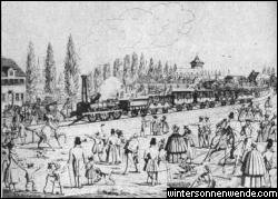 Die erste deutsche Eisenbahn