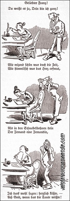 Aus Die fromme Helene' von Wilhelm Busch.
