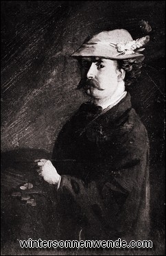 Selbstbildnis, 1866.