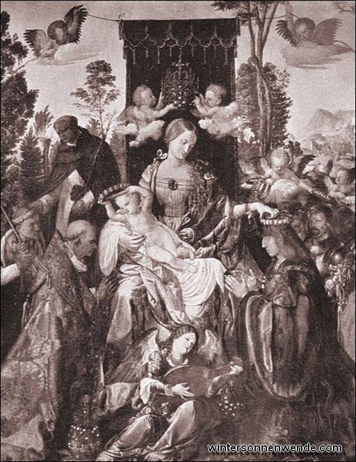 Albrecht Dürer: Das Rosenkranzfest, 1506.