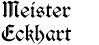 Meister Eckhart