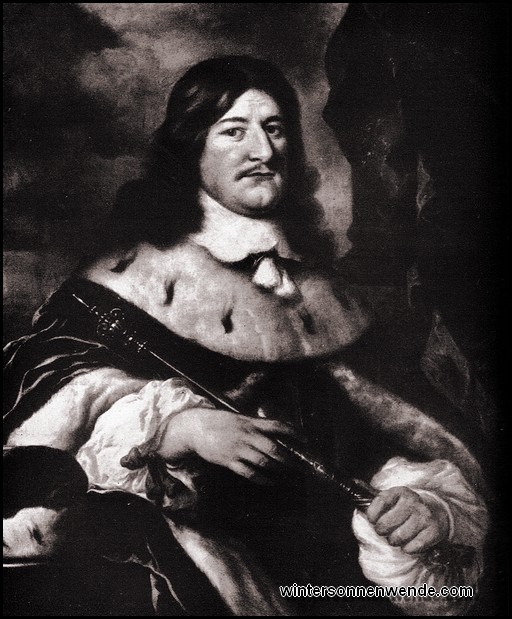 Friedrich Wilhelm von Brandenburg-Preußen, der Große
Kurfürst.