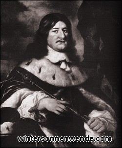 Friedrich Wilhelm von Brandenburg-Preußen, der Große Kurfürst.