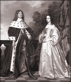 Kurfürst Friedrich Wilhelm mit seiner ersten Ehefrau Luise 
Henriette von Nassau-Oranien.