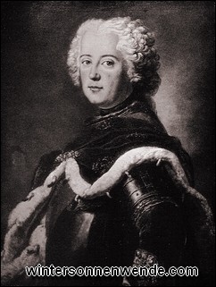 Friedrich der Große als Kronprinz.