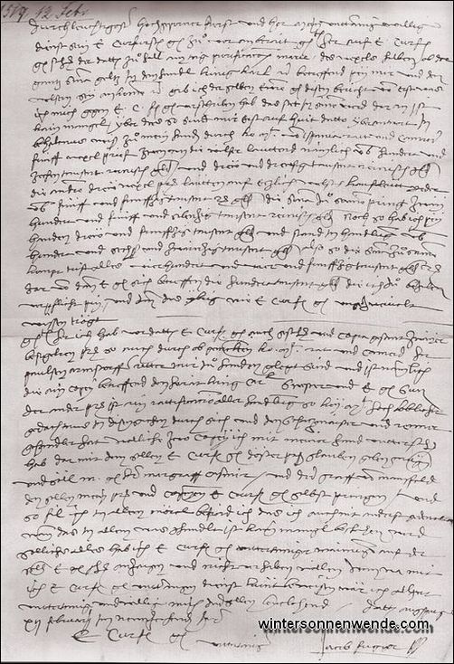 Brief Jakob Fuggers an den Kurfürsten Joachim I. von Brandenburg