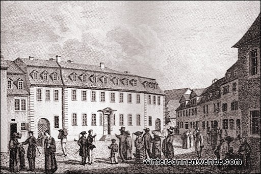 Goethes Haus am Frauenplan in Weimar.