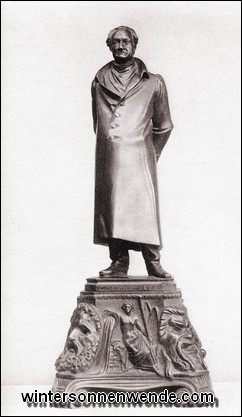 Bronzestatuette von Christian Rauch, 1828.