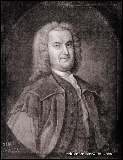 Albrecht von Haller.