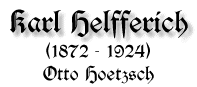 Karl Helfferich, 1872-1924, von Otto Hoetzsch