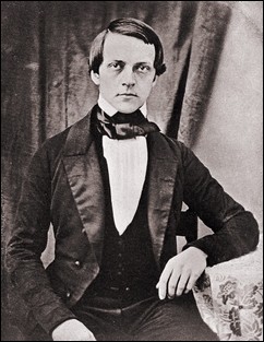 Hermann von Helmholtz als junger Mann.