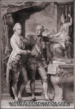 Joseph II. und sein Bruder Leopold.
