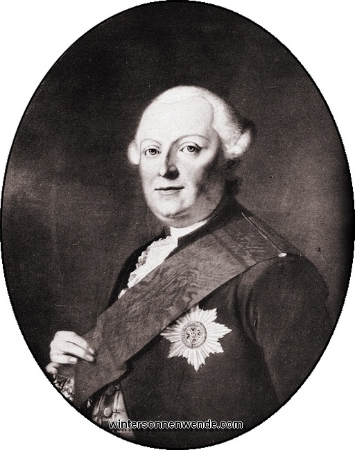 Karl Eugen von Württemberg.