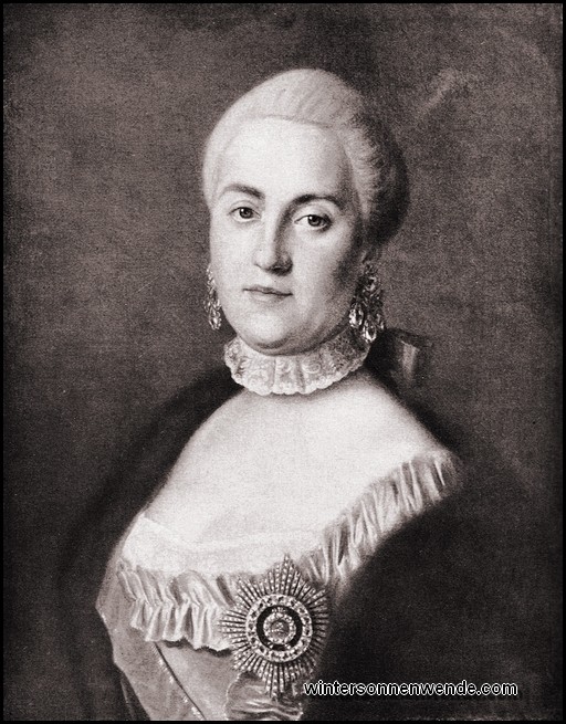 Katharina II. (die Große) von Rußland.