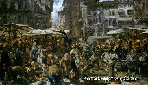 Der Markt von Verona.