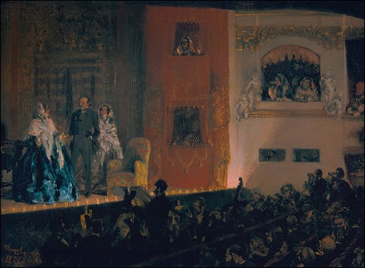 Théâtre du Gymnase in Paris.