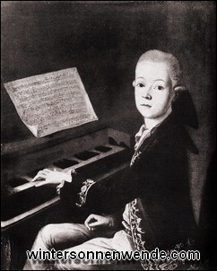 Wolfgang Amadeus Mozart.